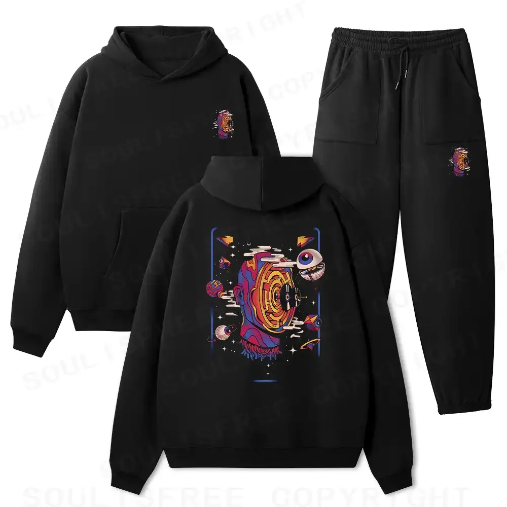 Designed The World Of Music Fleece Hoodie Set