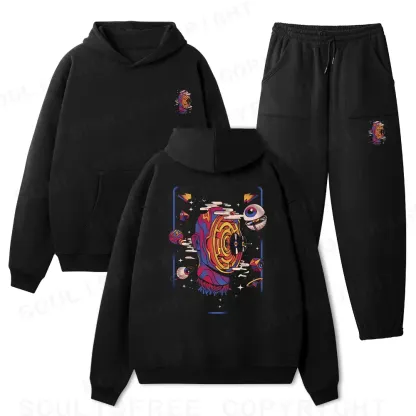 The World Of Music Fleece Hoodie Set