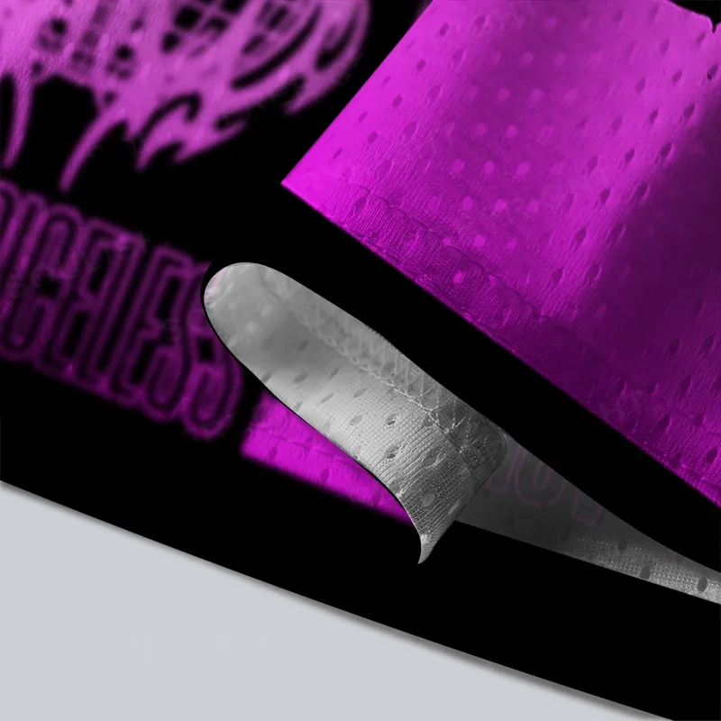 Soulisfree  Neon Grid Fusion Mesh Jersey