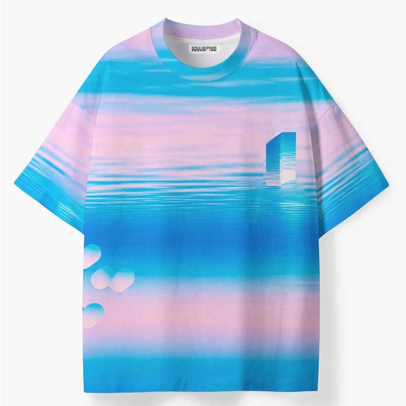 Soulisfree Between Reality And Dreams ECO‑PERF Graphic Tee