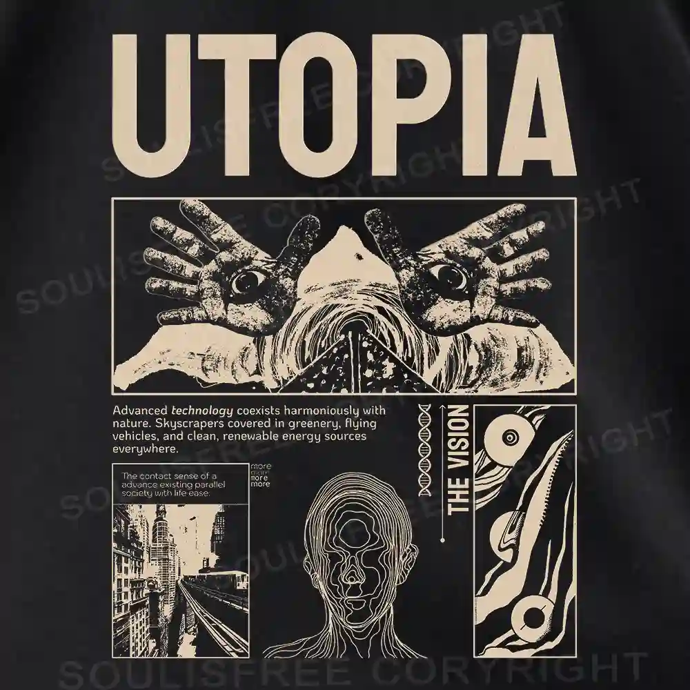 Yearning For Utopia Off Shoulder Top