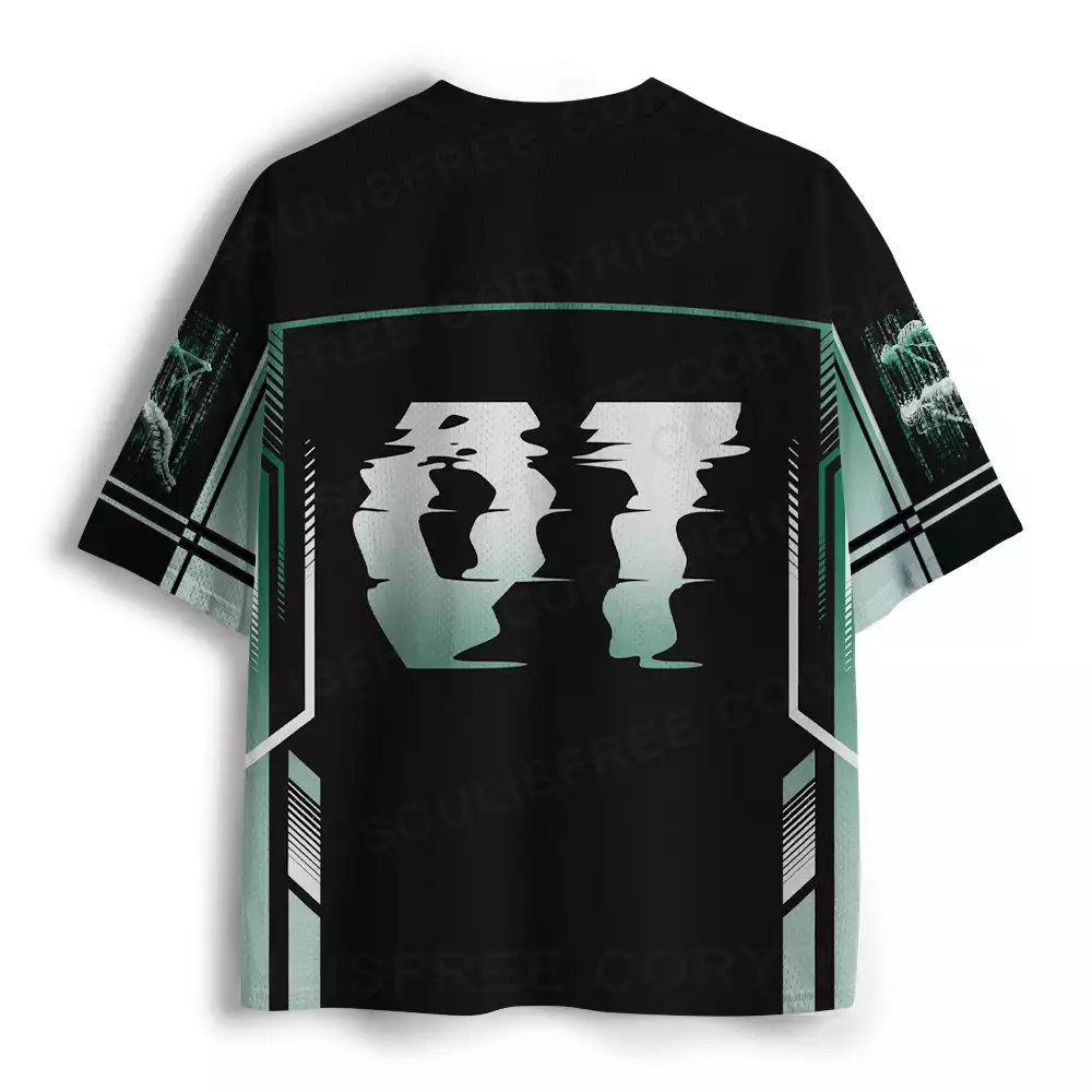 Matrix Skeleton Astronaut Mesh Jersey