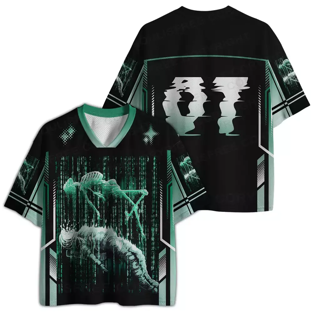 Matrix Skeleton Astronaut Mesh Jersey