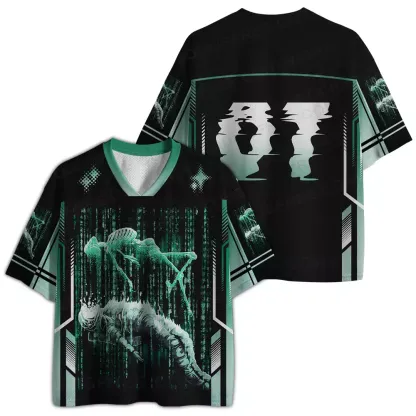 Matrix Skeleton Astronaut Mesh Jersey