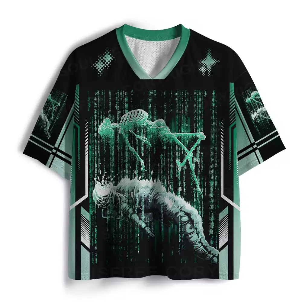Matrix Skeleton Astronaut Mesh Jersey