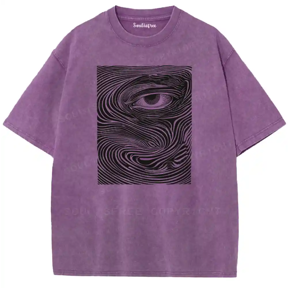 Spiral Ocular Washed T-shirt