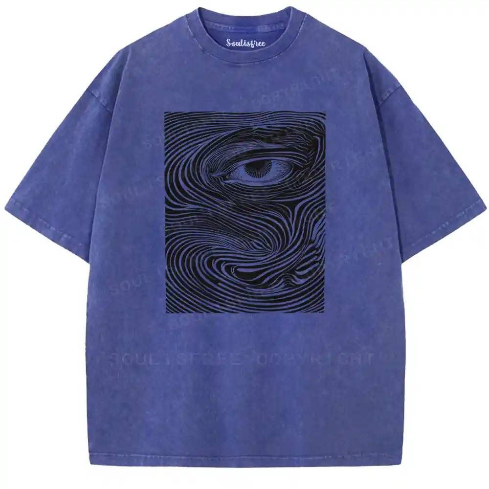 Spiral Ocular Washed T-shirt