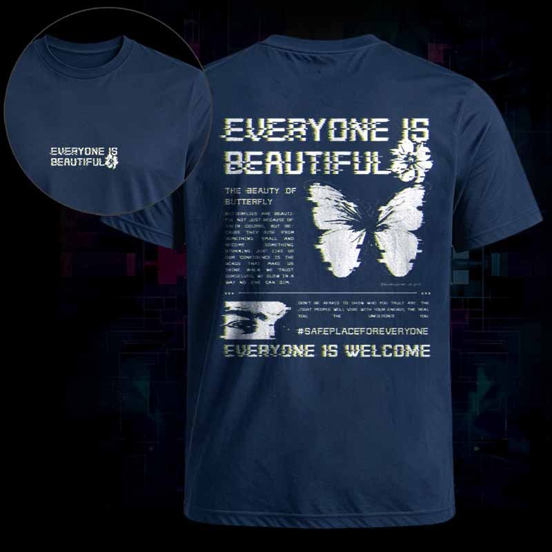 Soulisfree   EVERYONE IS BEAUTIFUL Classic Tee