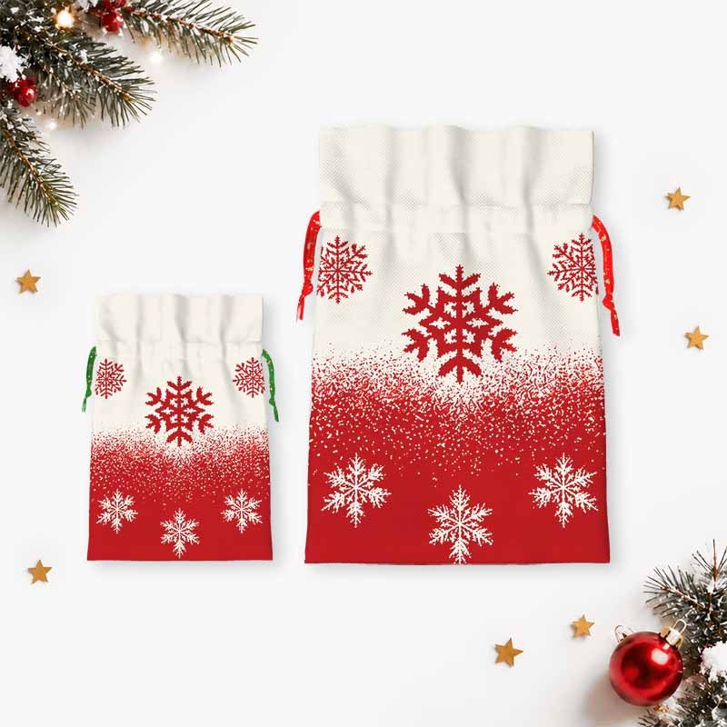 Soulisfree  A Winter Snowfall Story Christmas Gift Pouch