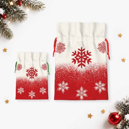Soulisfree  A Winter Snowfall Story Christmas Gift Pouch