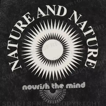 Nourish The Mind Washed T-shirt