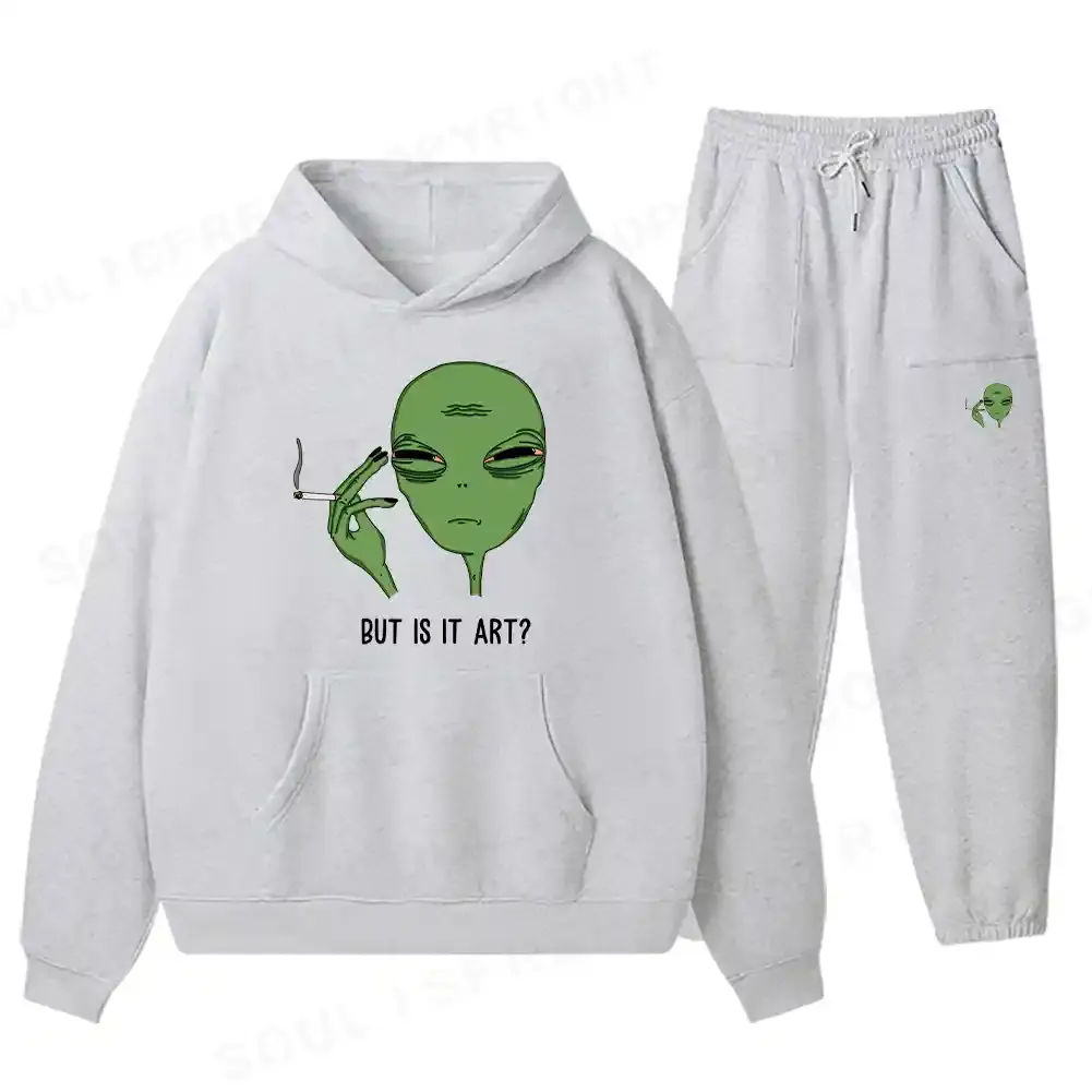 Is It Art Fleece Hoodie Set