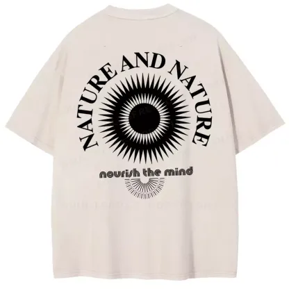 Nourish The Mind Washed T-shirt