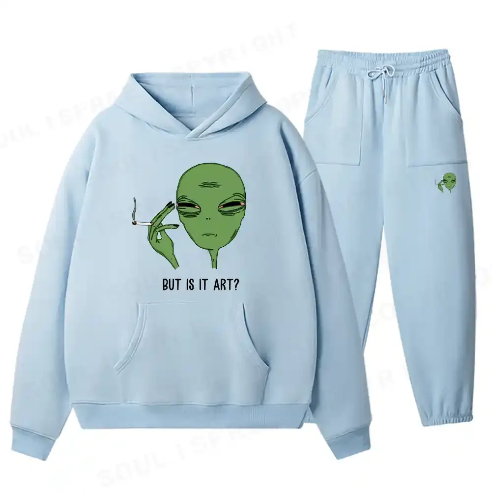 Is It Art Fleece Hoodie Set
