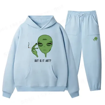Is It Art Fleece Hoodie Set