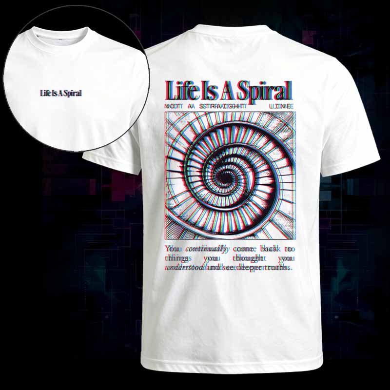 Soulisfree   Life Is A Spiral Classic Tee