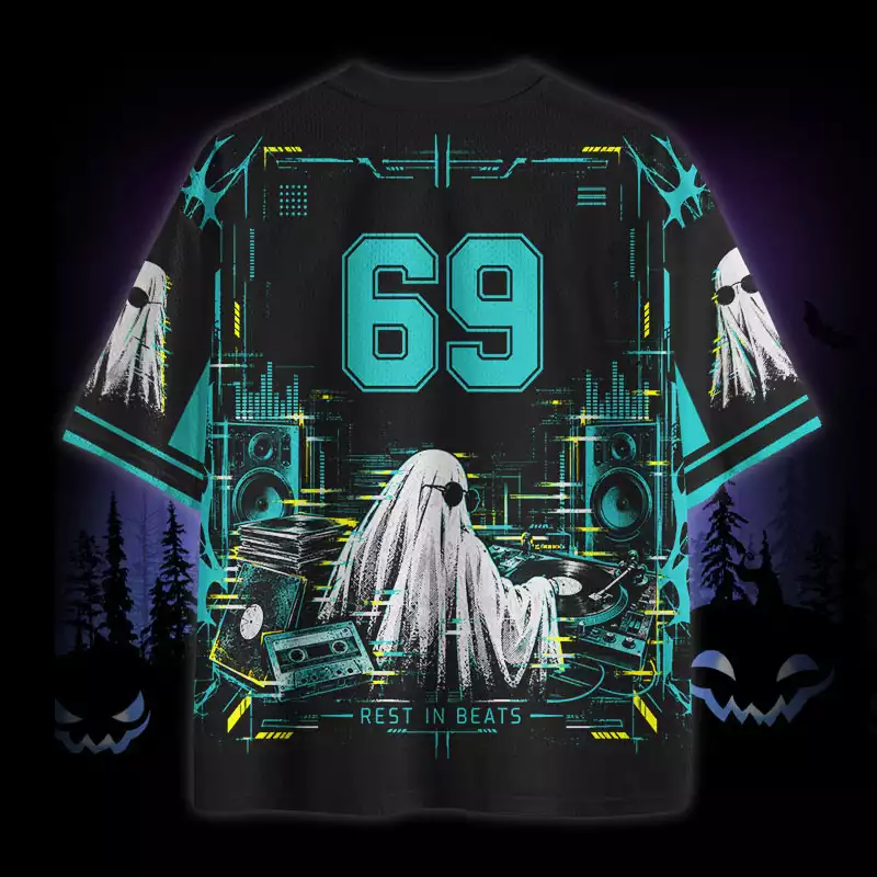 Soulisfree Ghost Rest In Beats Mesh Jersey