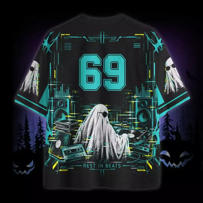 Soulisfree Ghost Rest In Beats Mesh Jersey