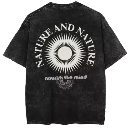 Nourish The Mind Washed T-shirt