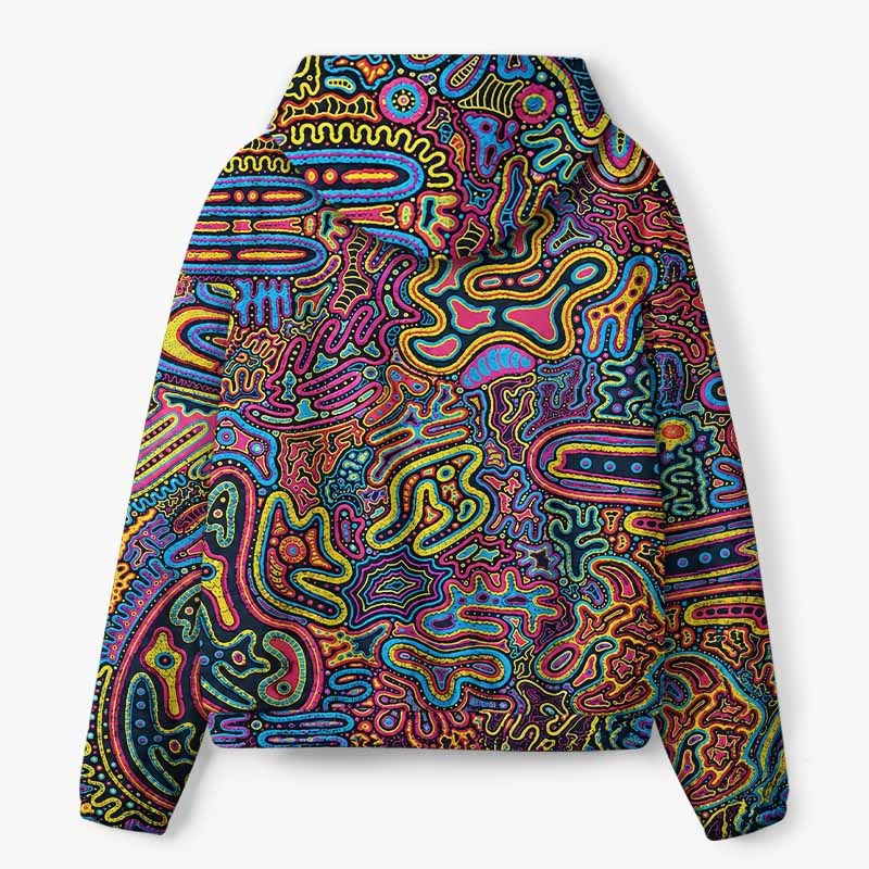 Soulisfree ALTERED STATE All-Over Print Hoodie