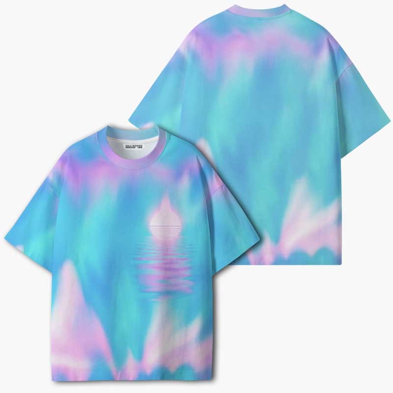 Soulisfree Dreamwave Horizon ECO‑PERF Graphic Tee