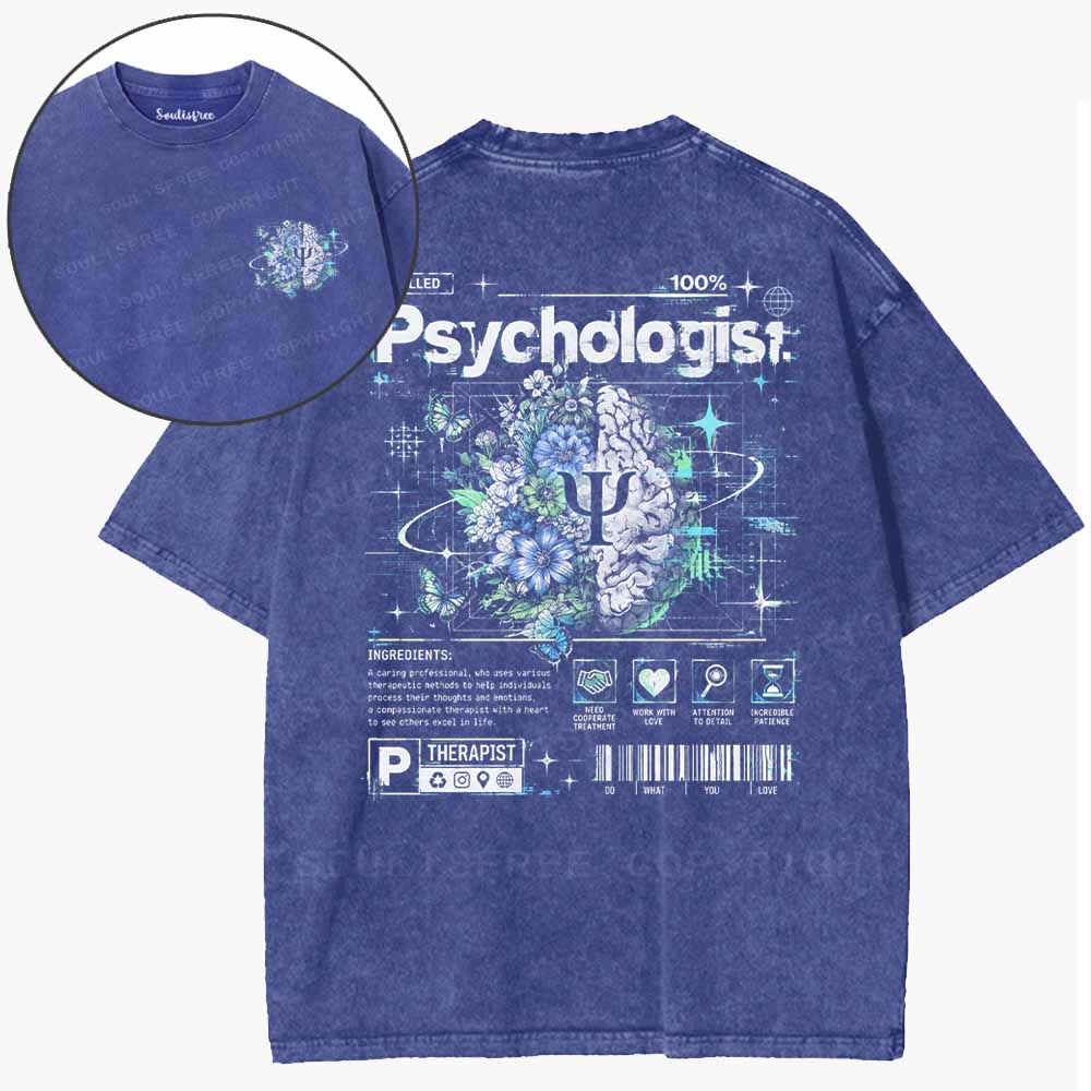 Soulisfree Healing Blooms Within Washed Tee