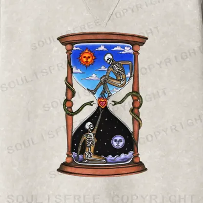 Love Fire Pass Fit Washed Sweatshirt