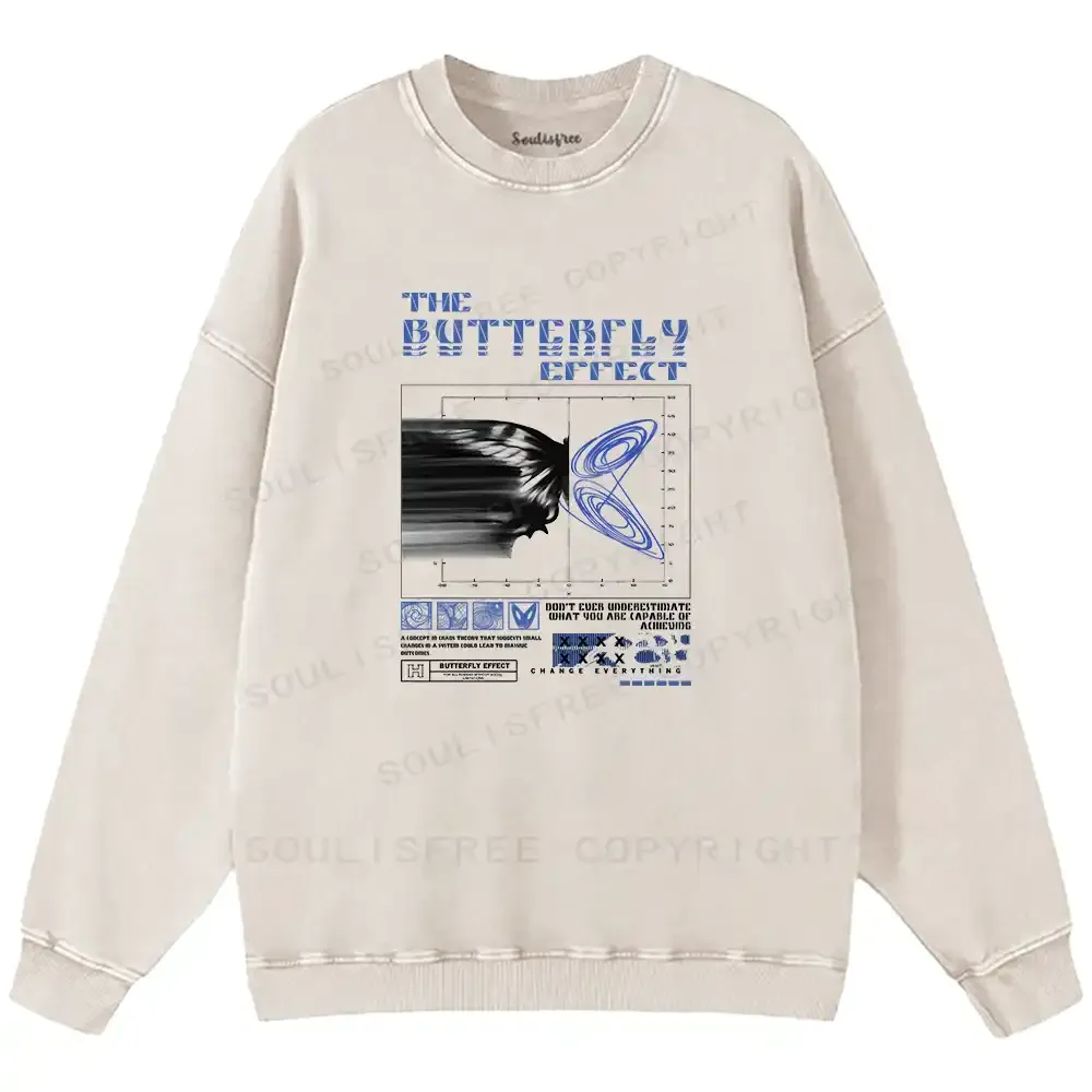 Chaos in Motion Washed Sweatshirts