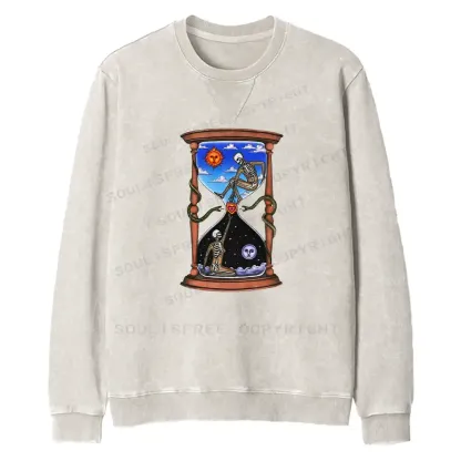 Love Fire Pass Fit Washed Sweatshirt