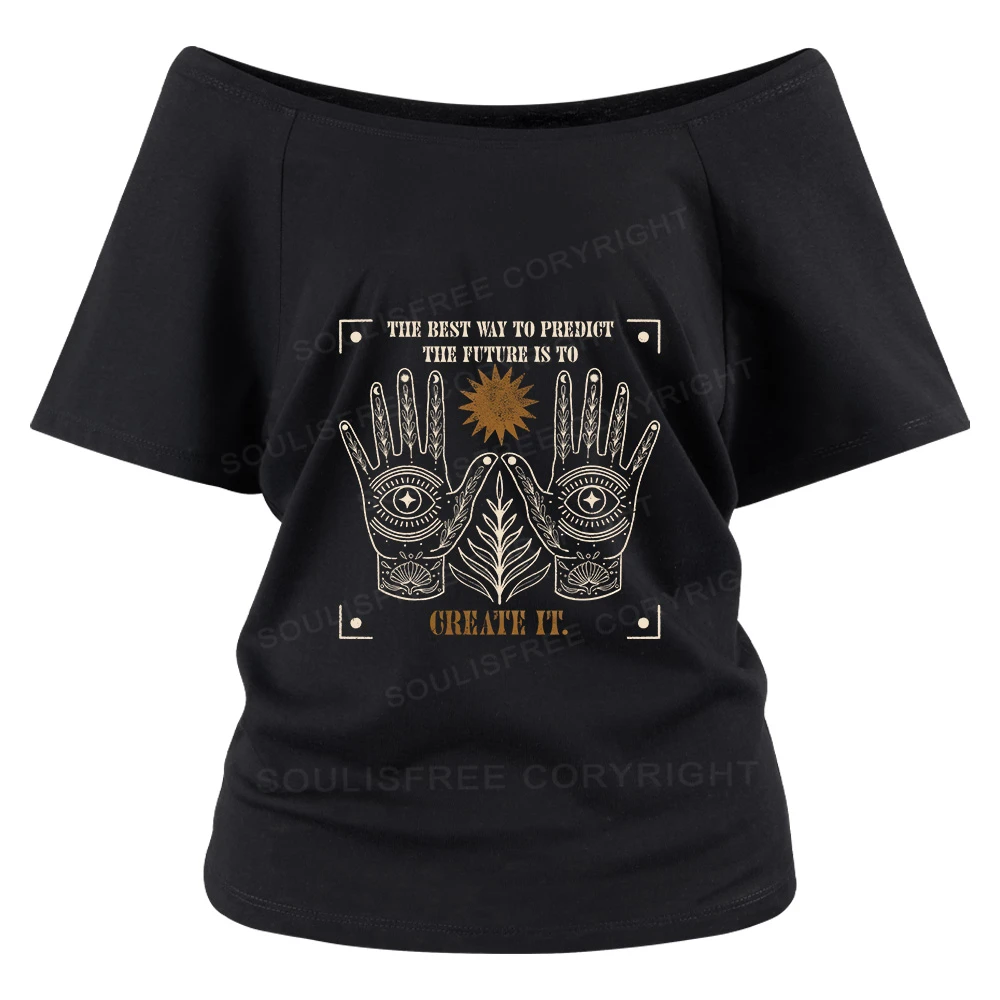 Creating The Future Off Shoulder Top