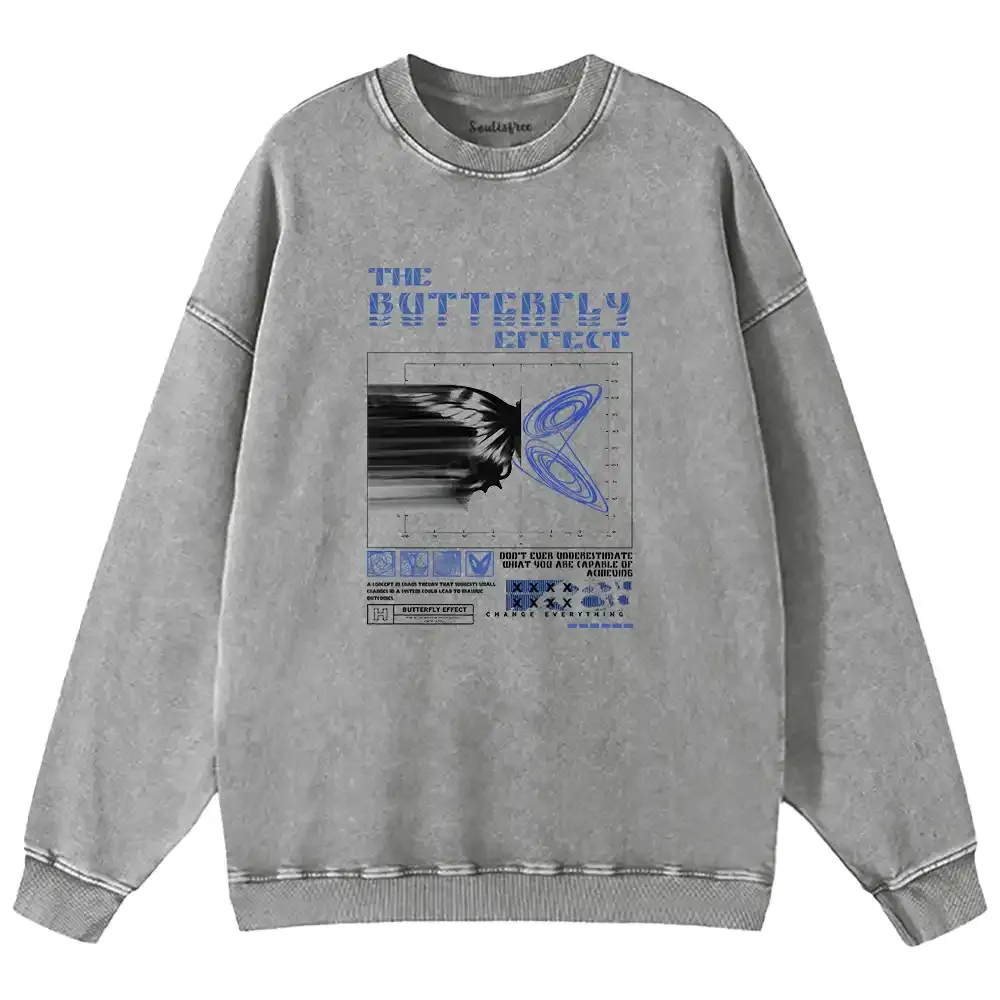 Chaos in Motion Washed Sweatshirts