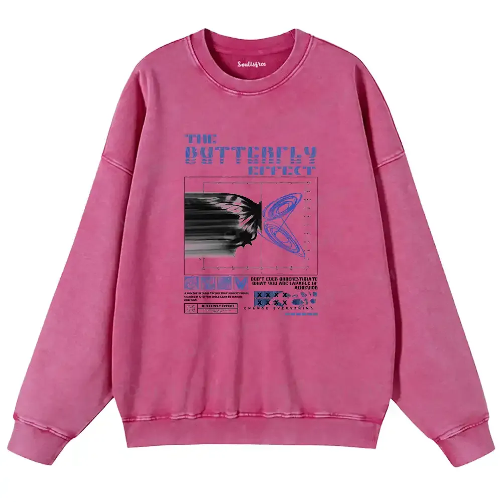 Chaos in Motion Washed Sweatshirts