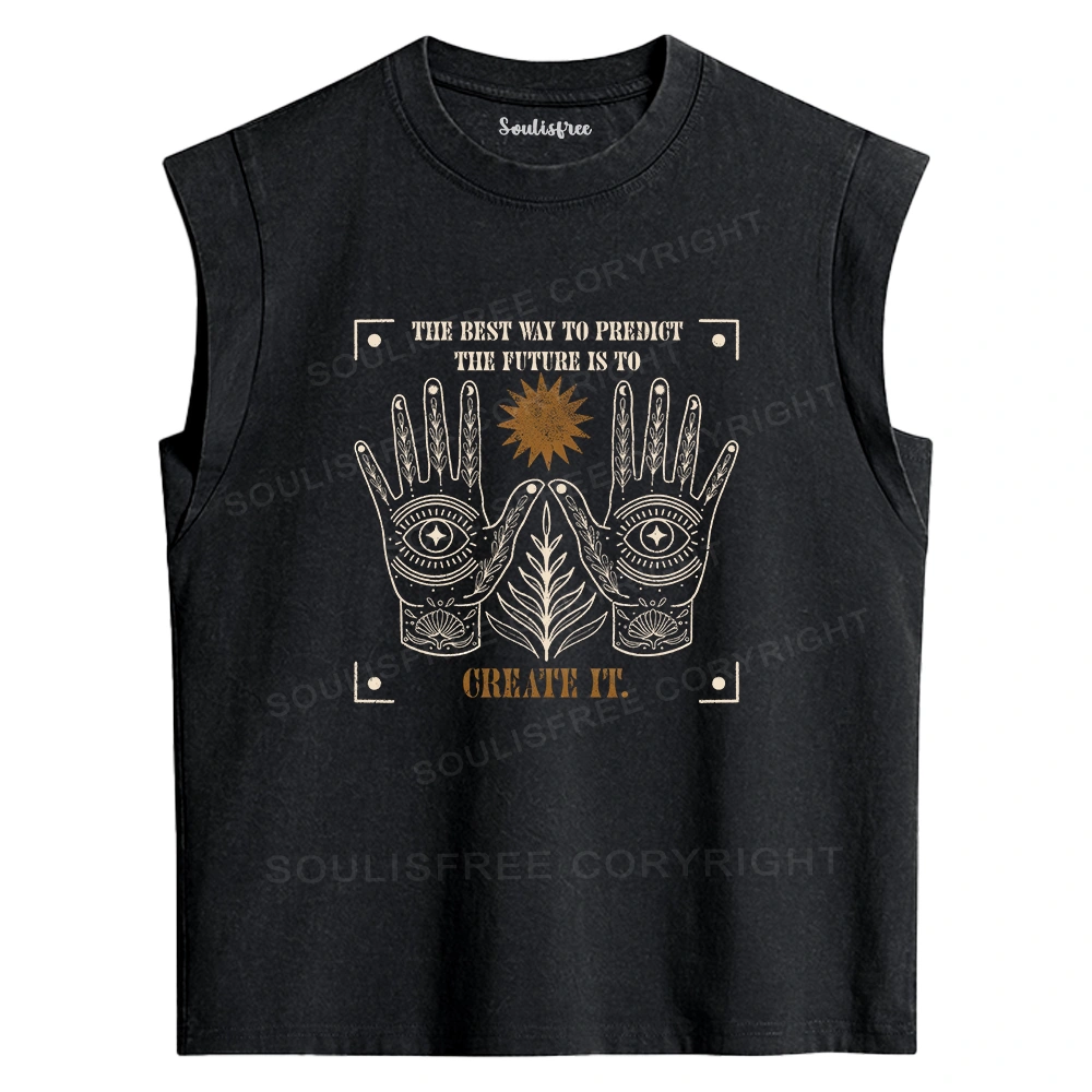 Creating The Future Washed Tank Tops