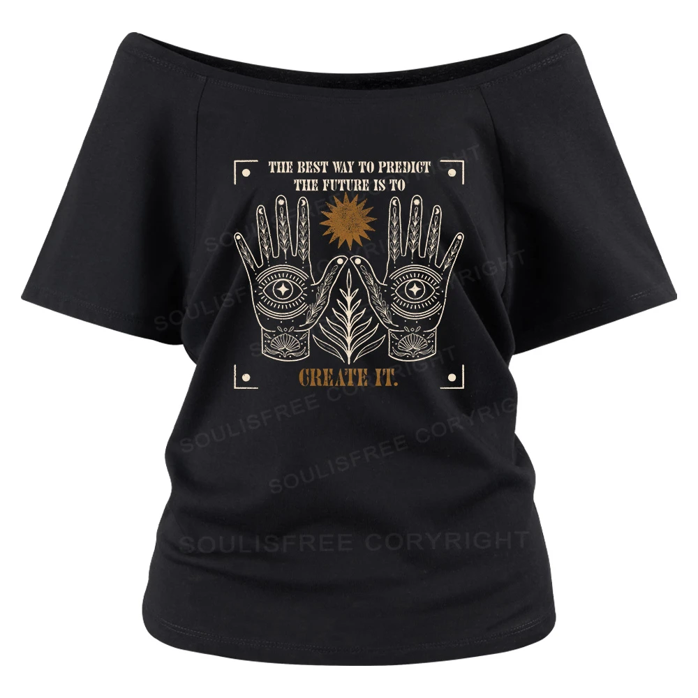 Creating The Future Off Shoulder Top