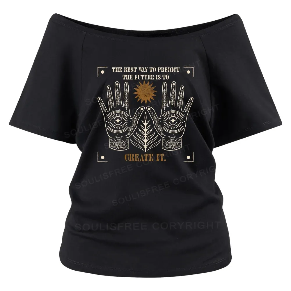 Creating The Future Off Shoulder Top