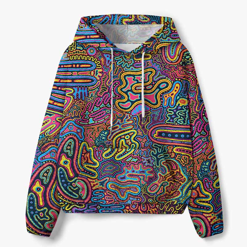 Soulisfree ALTERED STATE All-Over Print Hoodie