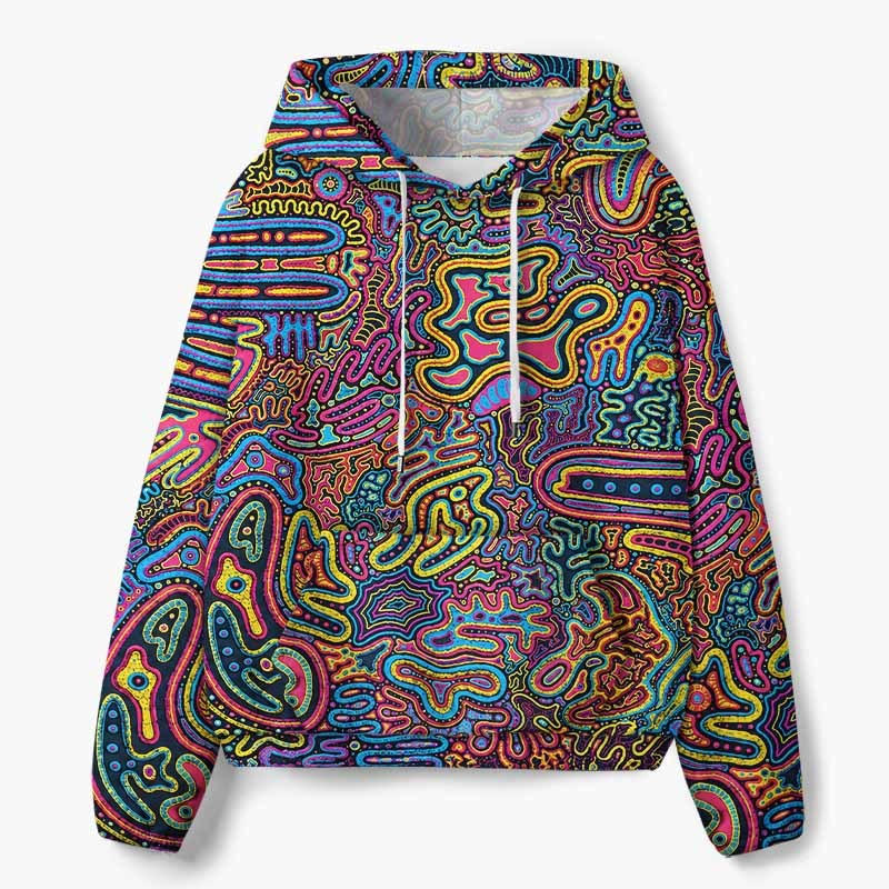 Soulisfree ALTERED STATE All-Over Print Hoodie