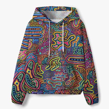 Soulisfree ALTERED STATE All-Over Print Hoodie
