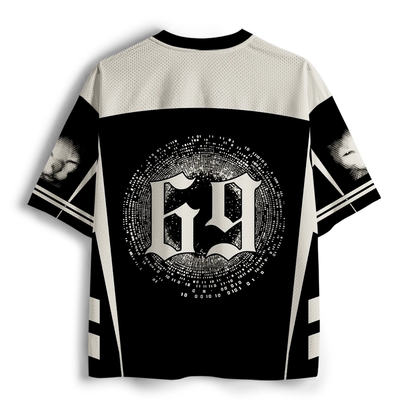 Soulisfree Tired Cat Humor Mesh Jersey