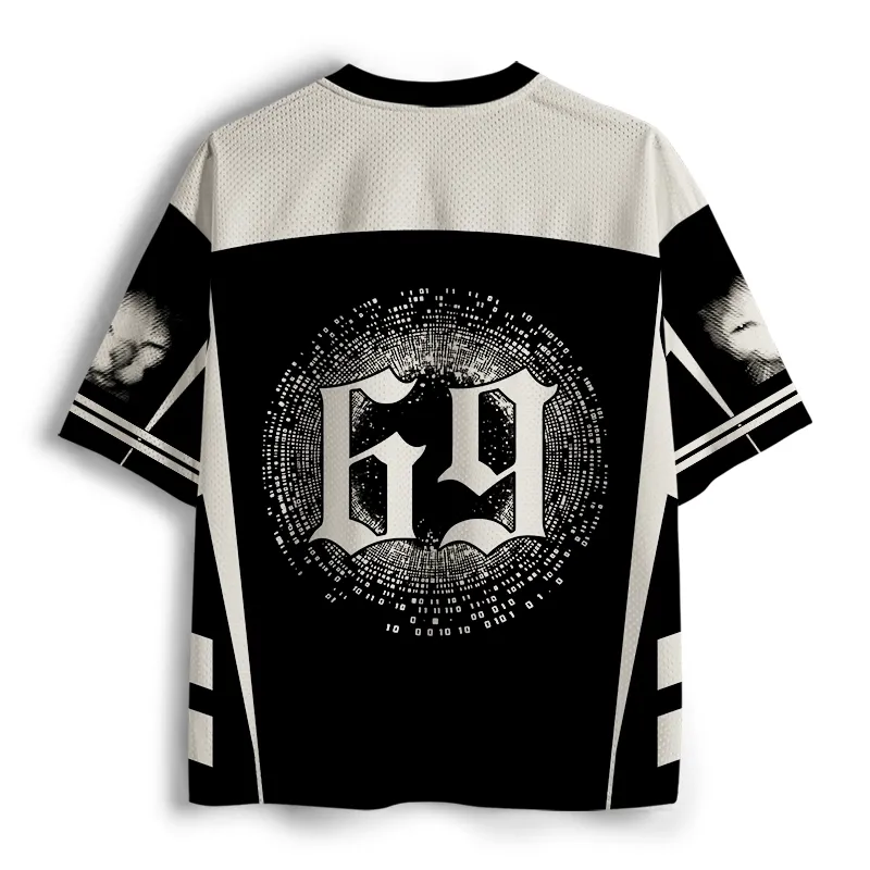 Soulisfree Tired Cat Humor Mesh Jersey