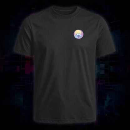 Soulisfree   Retro Vaporwave Great Wave Classic Tee