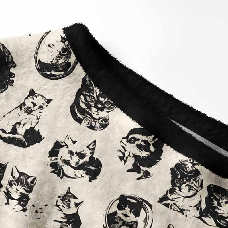 Soulisfree Fragments Of A Feline Mind Fuzzy Off-Shoulder Sweater