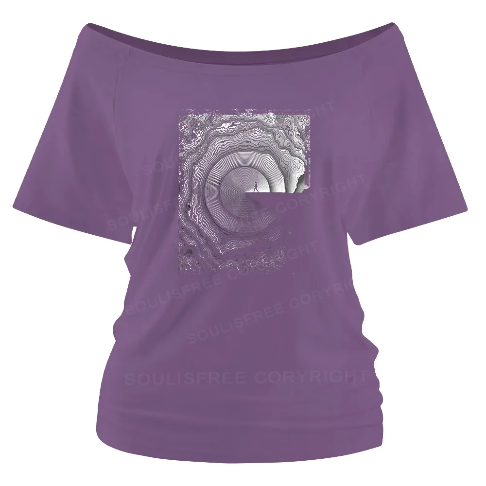 Breaking Rejection Off Shoulder Top