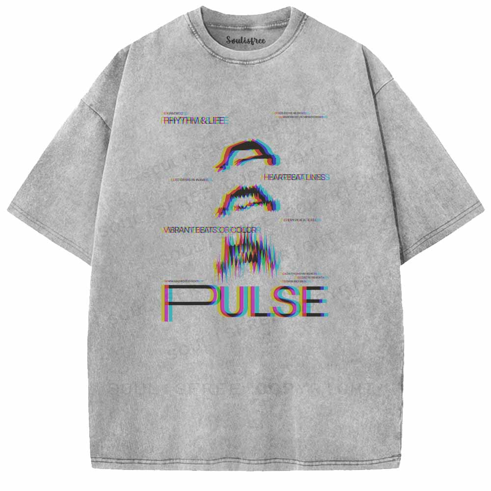 Soulisfree  RHYTHM & LIFE  Washed Tee