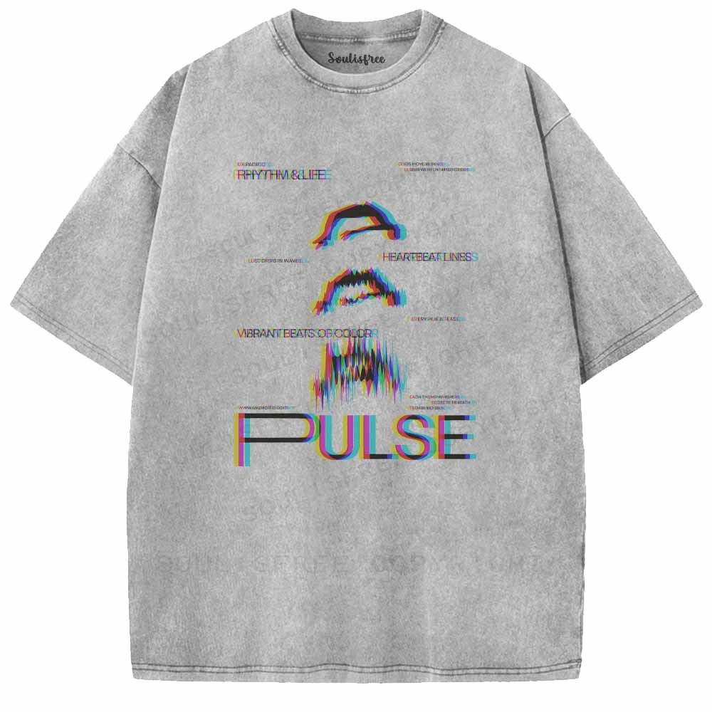 Soulisfree  RHYTHM & LIFE  Washed Tee