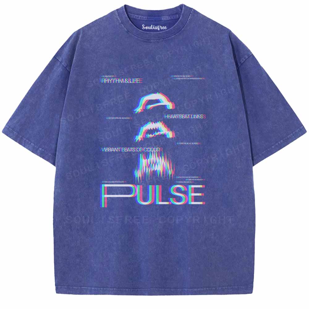 Soulisfree  RHYTHM & LIFE  Washed Tee