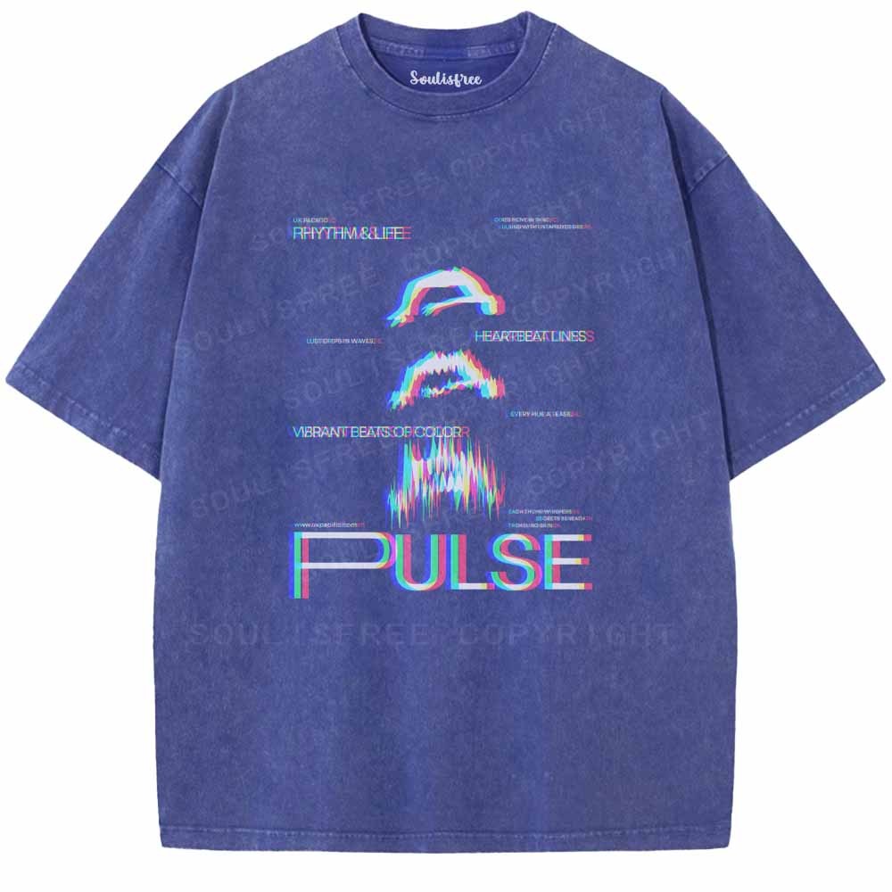 Soulisfree  RHYTHM & LIFE  Washed Tee