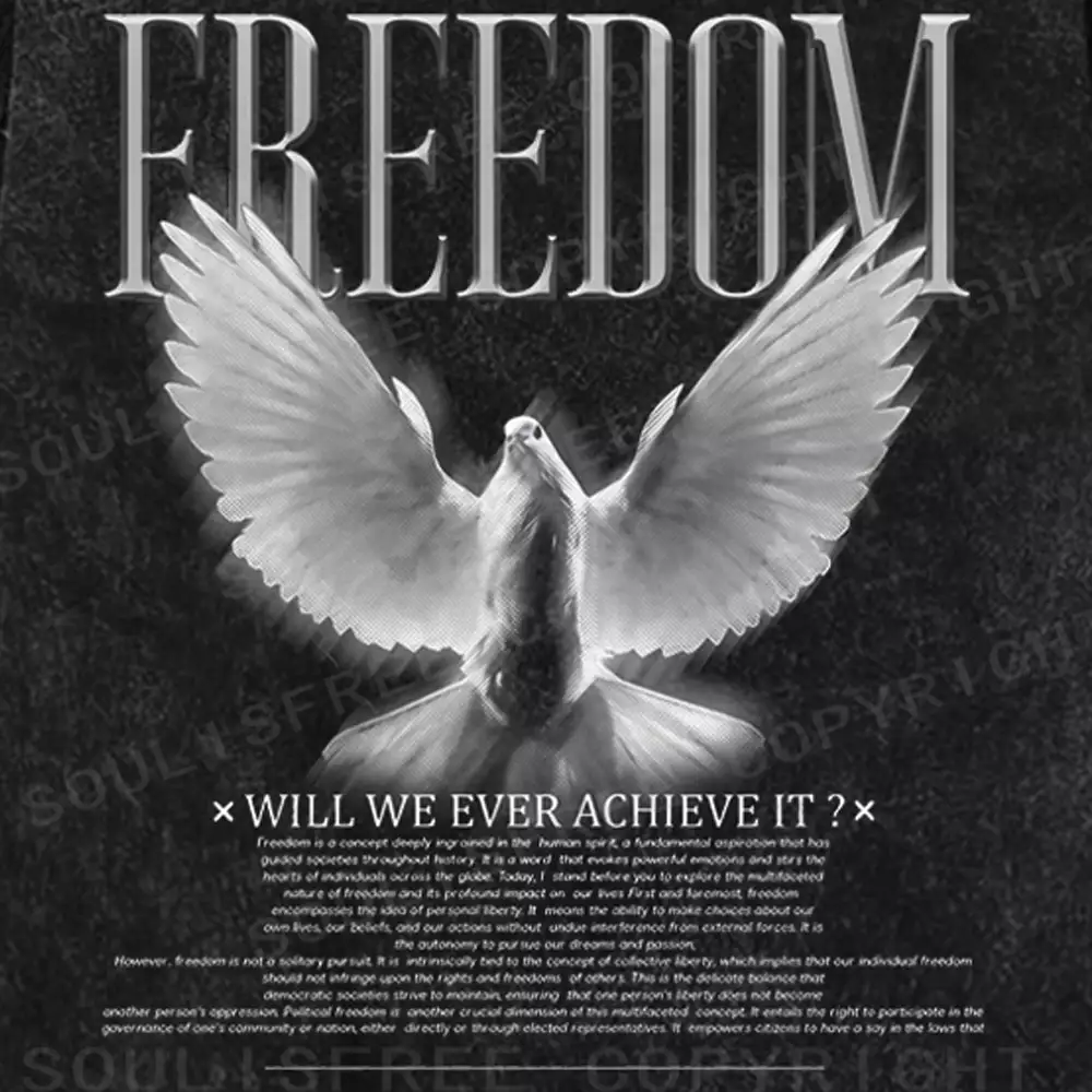 FREEDOM Washed T-shirt