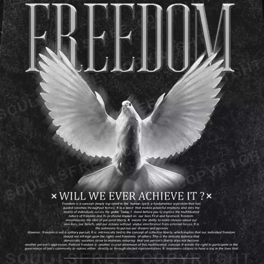FREEDOM Washed T-shirt