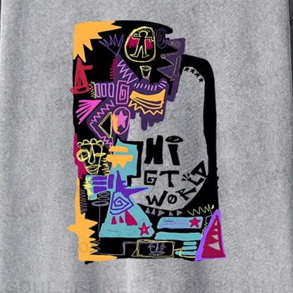 Hi World Washed Long Sleeve Shirt